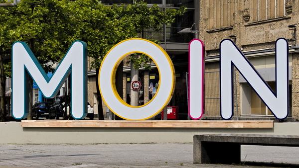 Moin, im Stadtbild